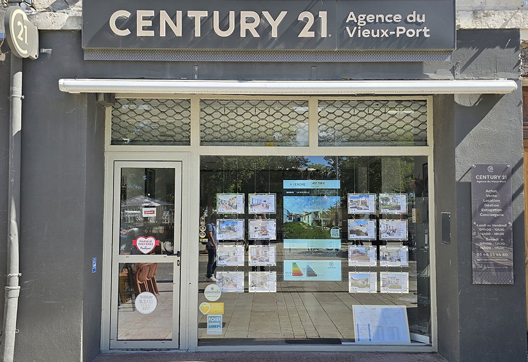 Agence immobilière CENTURY 21 Agence du Vieux-Port, 17000 LA ROCHELLE